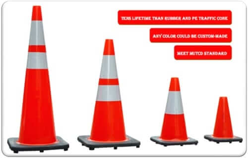 กรวยจราจร (traffic cone)