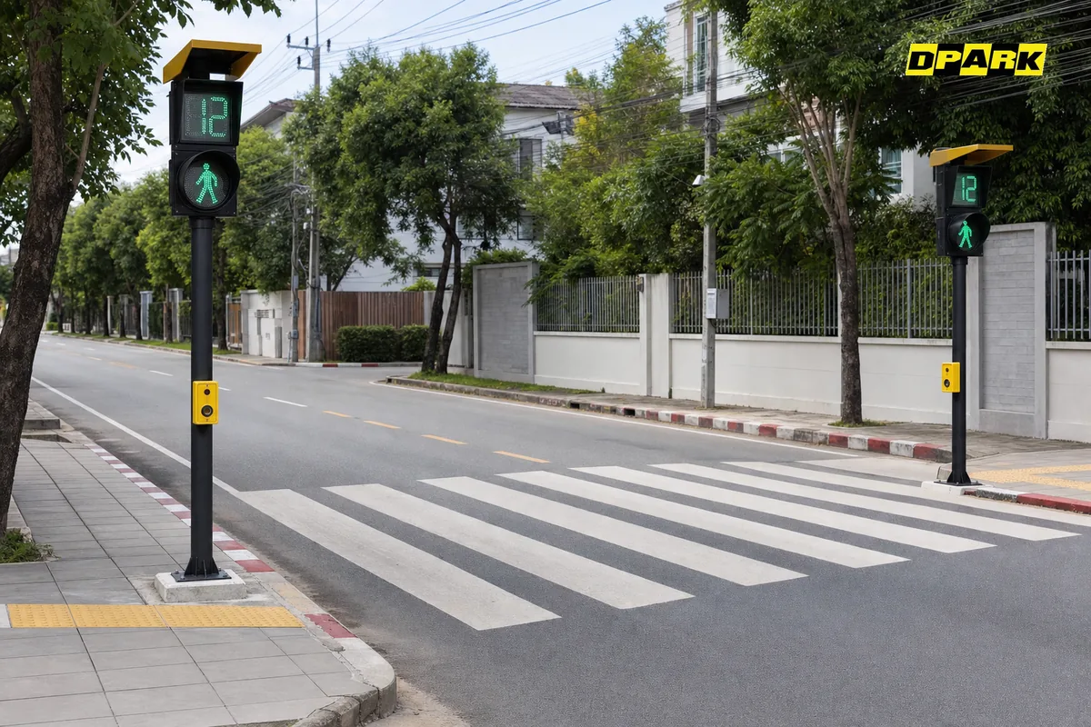 ไฟข้ามถนน ไฟสัญญาณคนเดินเท้า | Pedestrian Traffic Light — Dpark